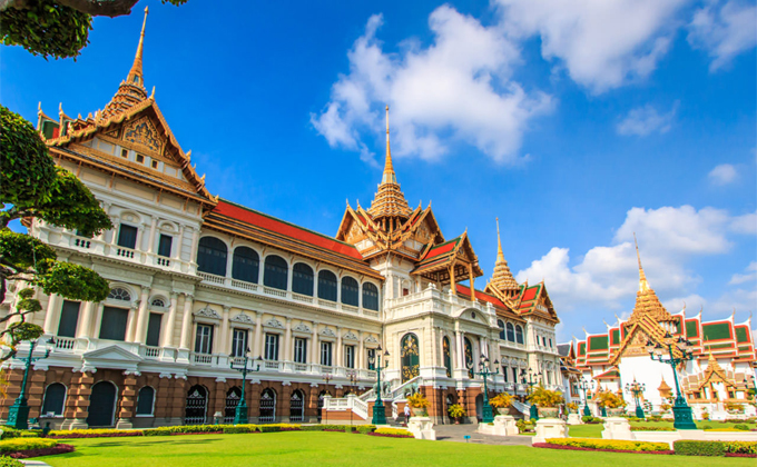 Grand Palace ở Bangkok là một trong những điểm must-see.