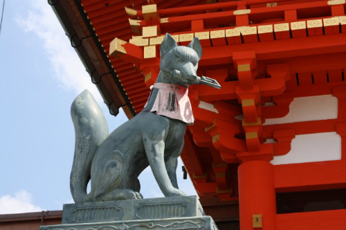 Thần Inari tượng trưng cho sự thịnh vượng và thành công. Ảnh: Jpninfo.