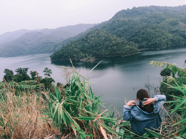 Ta Dung Lake stretches from Dak Som through to the area of ​​Lam Dong province.  (Photo: Aquarius)