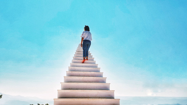 Stairway to "magical" paradise is no less competitive than in Dalat.  (Photo: Aquarius)