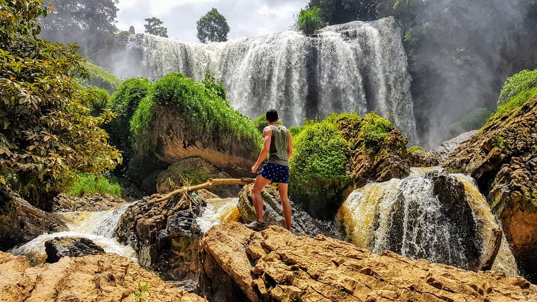 đường đi đến thác voi thanh hóa