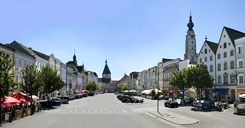 Thị trấn Braunau am Inn. Ảnh: Tourismus-braunau.