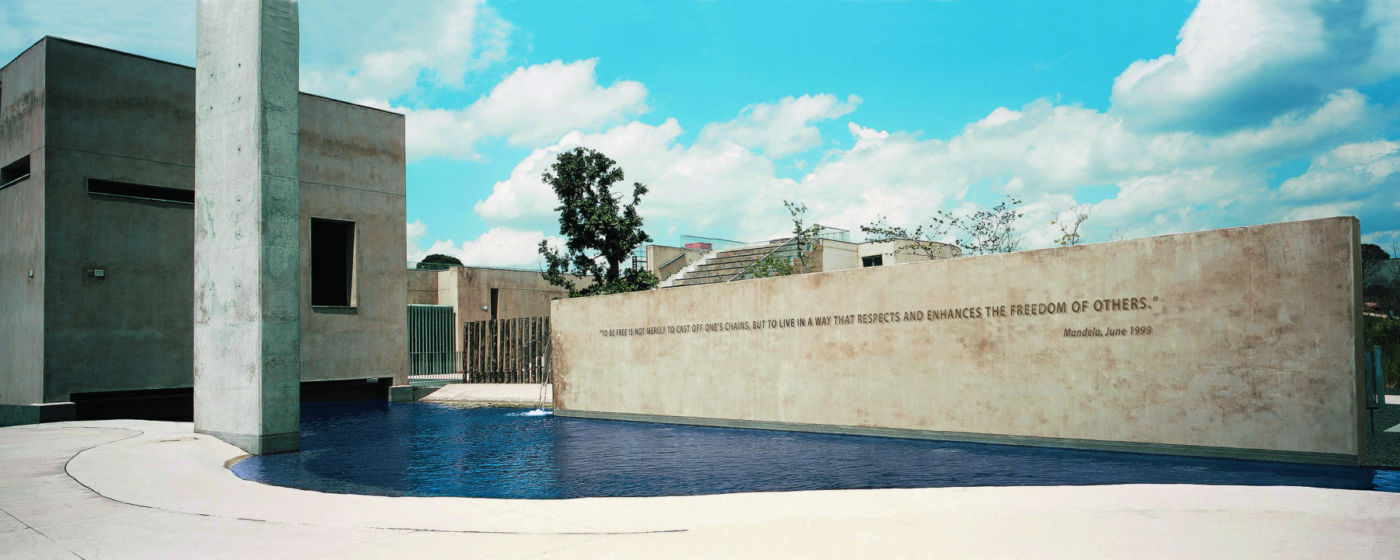 Bảo tàng Apartheid (Nam Phi). Ảnh: apartheidmuseum