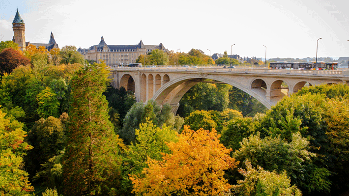 Pont Adolphe ở Luxembourg