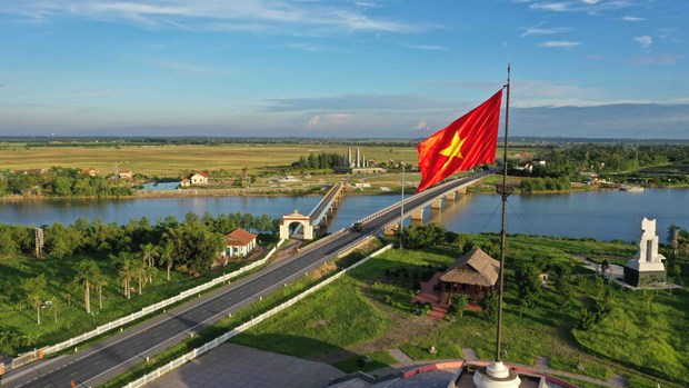 Cụm di tích lịch sử cầu Hiền Lương - sông Bến Hải (Quảng Trị). Ảnh: Nguyễn Hoàng