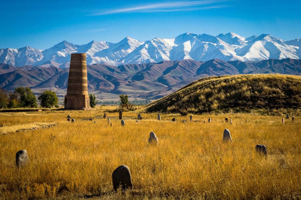 Phong cảnh chung ở Kyrgyzstan. Ảnh: nomadasaurus.com