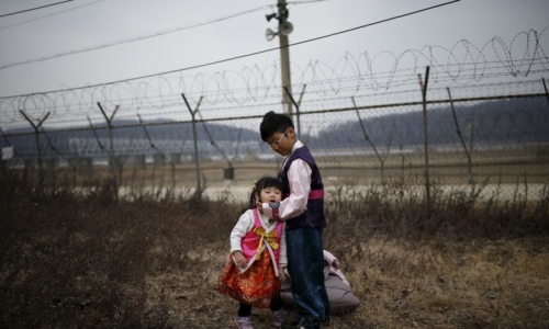 Trẻ em Triều Tiên. Ảnh: VnExpress