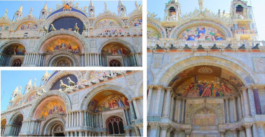 Dấu ấn nghệ thuật Ý thể hiện rõ trên từng đường nét của Saint Mark's Basilica