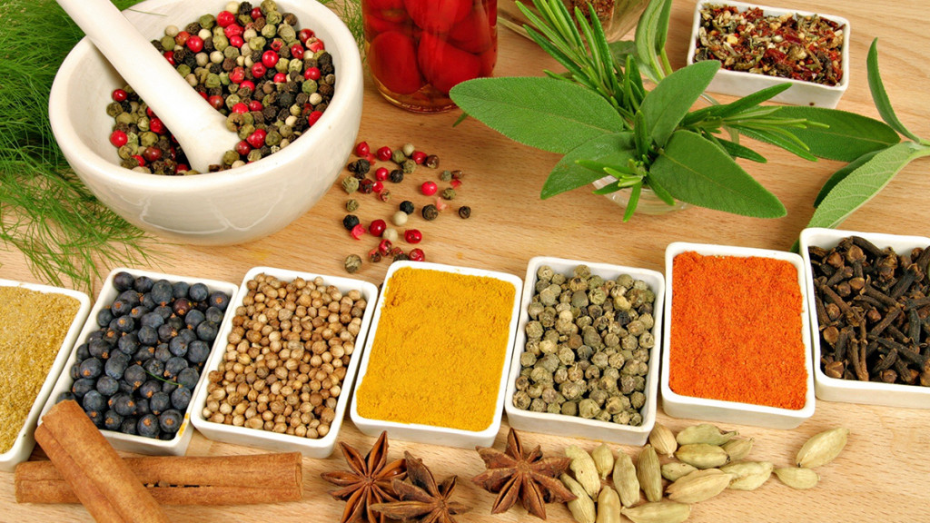 Các loại gia vị đặc trưng trong món ăn Ấn Độ