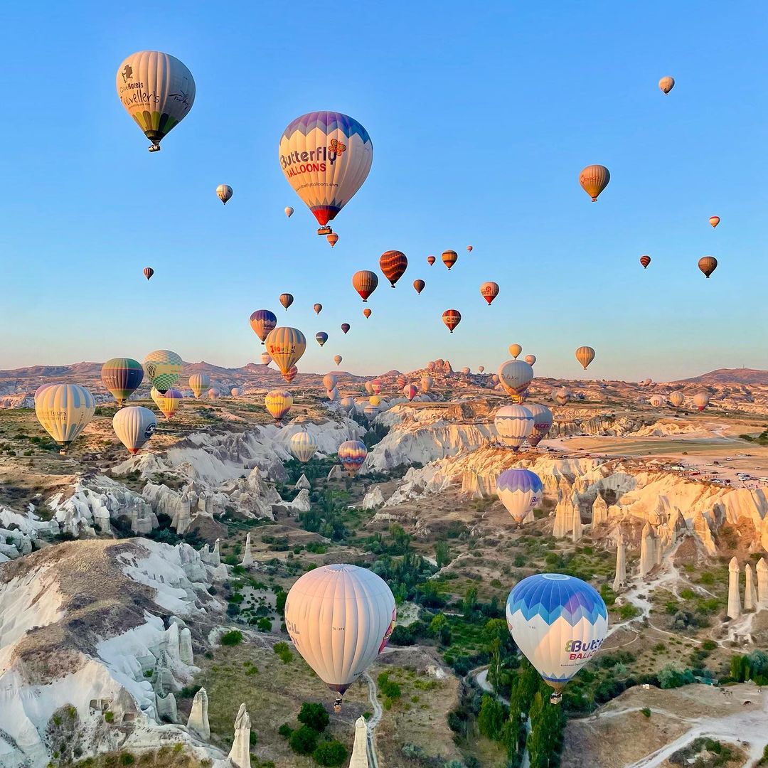 Tour du lịch free & easy Thổ Nhĩ Kỳ - Khinh khí cầu tại Cappadocia