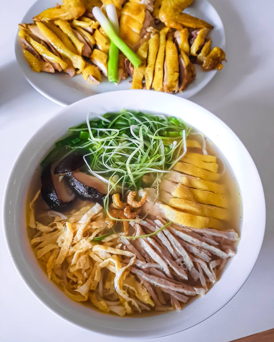 Bún thang. Ảnh:@ 00calorie.homecook