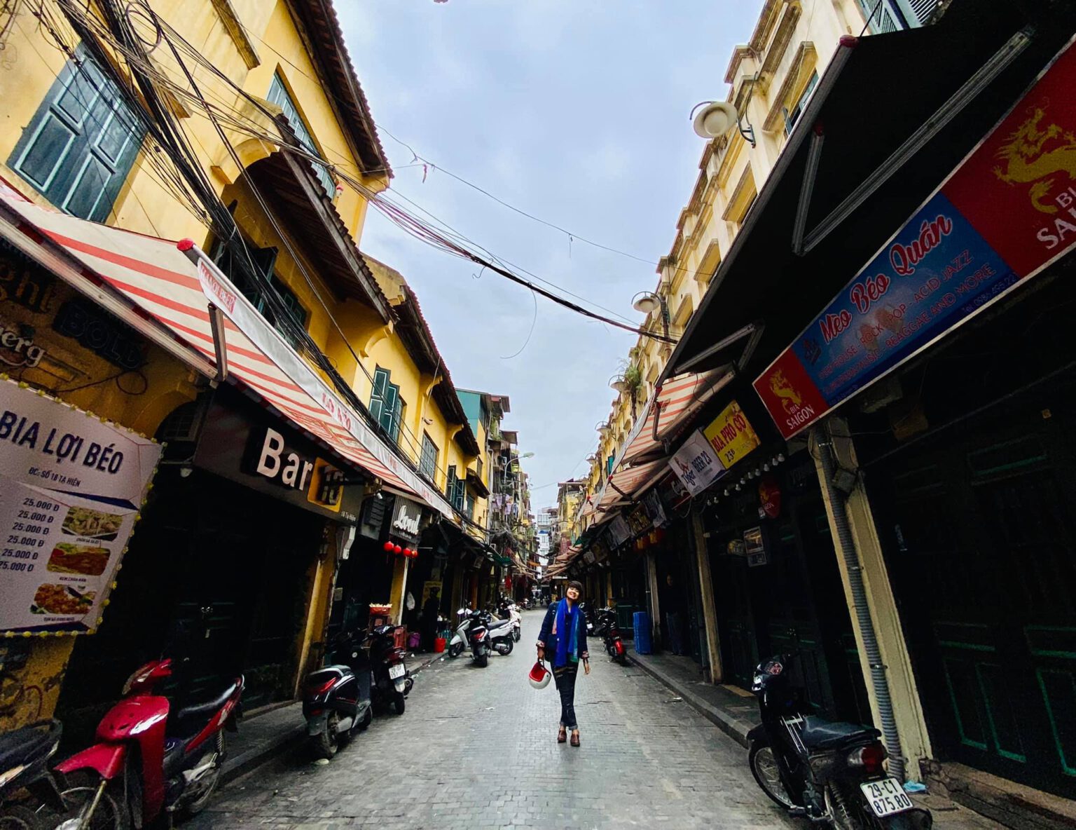 Phố Tạ Hiện. Ảnh: Lụa Nguyễn.