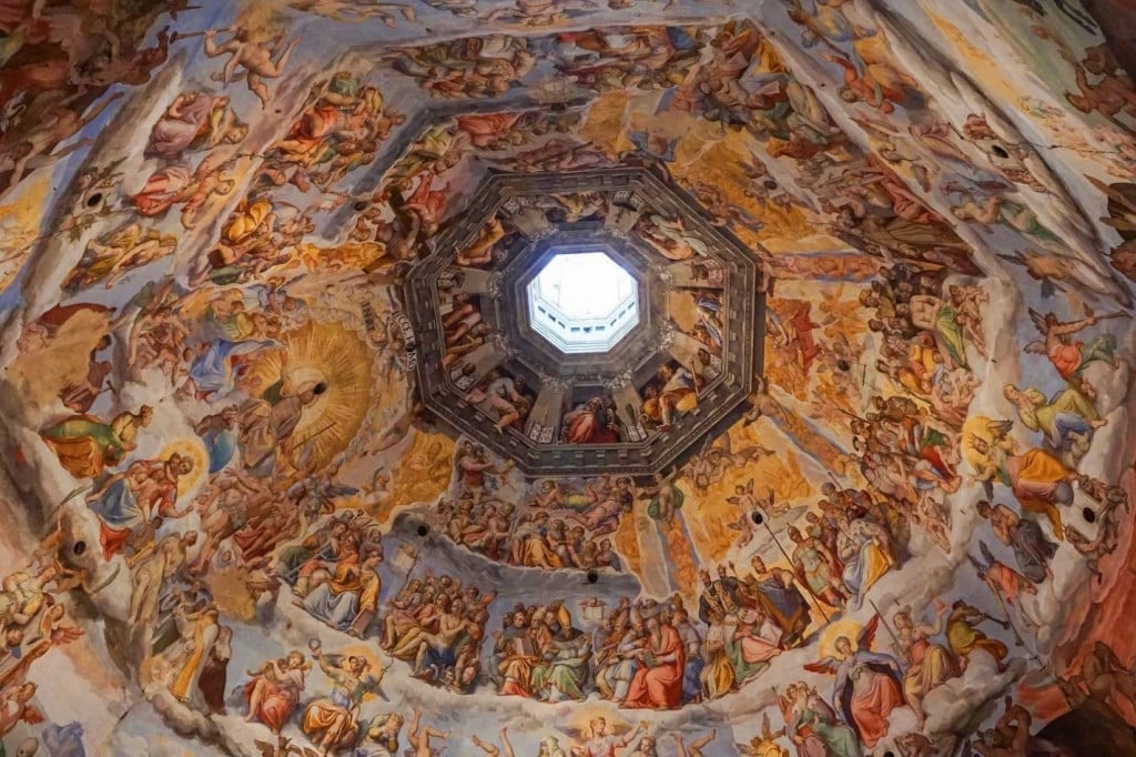 Những hình ảnh được xem là kiệt tác đậm nét của thời Phục hưng bên trong nhà thờ Il Duomo di Firenze