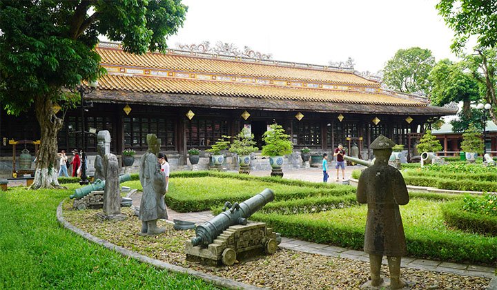 Bảo tàng Cổ vật Cung đình Huế. Ảnh: UBND tỉnh Thừa Thiên Huế.