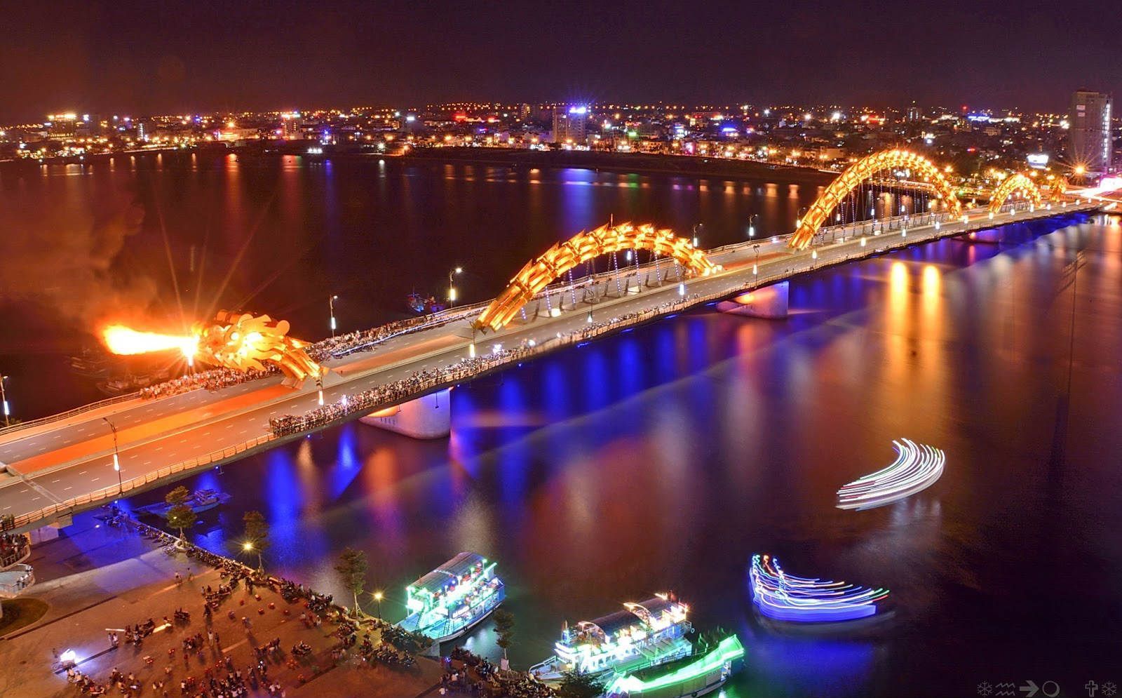 Cầu Rồng Đà Nẵng - Biểu tượng mới của thành phố trong thời hội ...