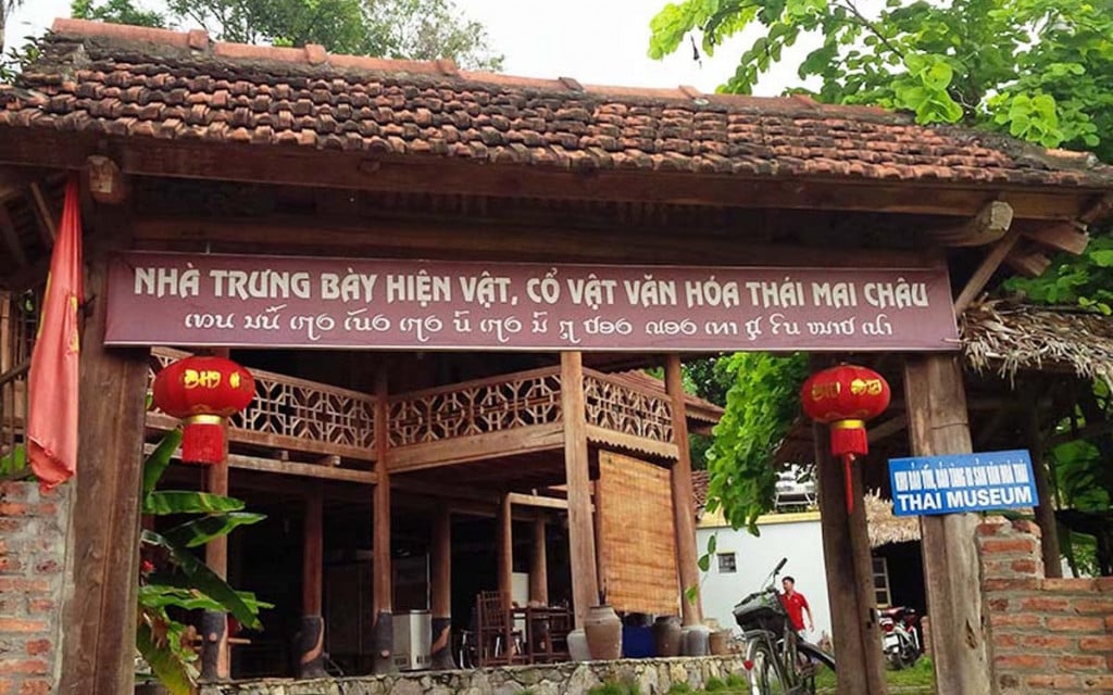 Mai Châu ivivu 14 Nhà trưng bày hiện vật cổ vật văn hóa Thái – Mai Châu