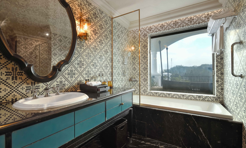 Chăm chút đến cả không gian phòng vệ sinh