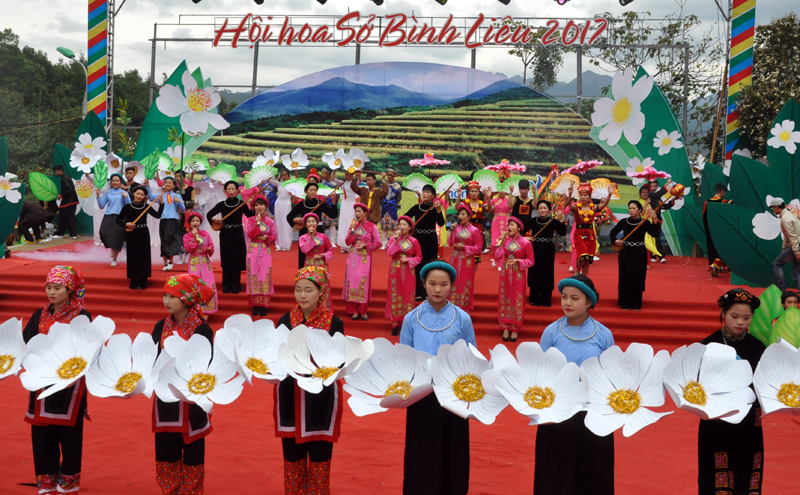 Nhiều hoạt động văn hóa tại lễ hội. Ảnh: Báo điện tử Đảng Cộng sản Việt Nam.