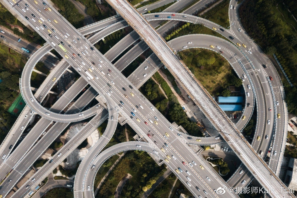 Hệ thống giao thông phát triển ở Trung Quốc.