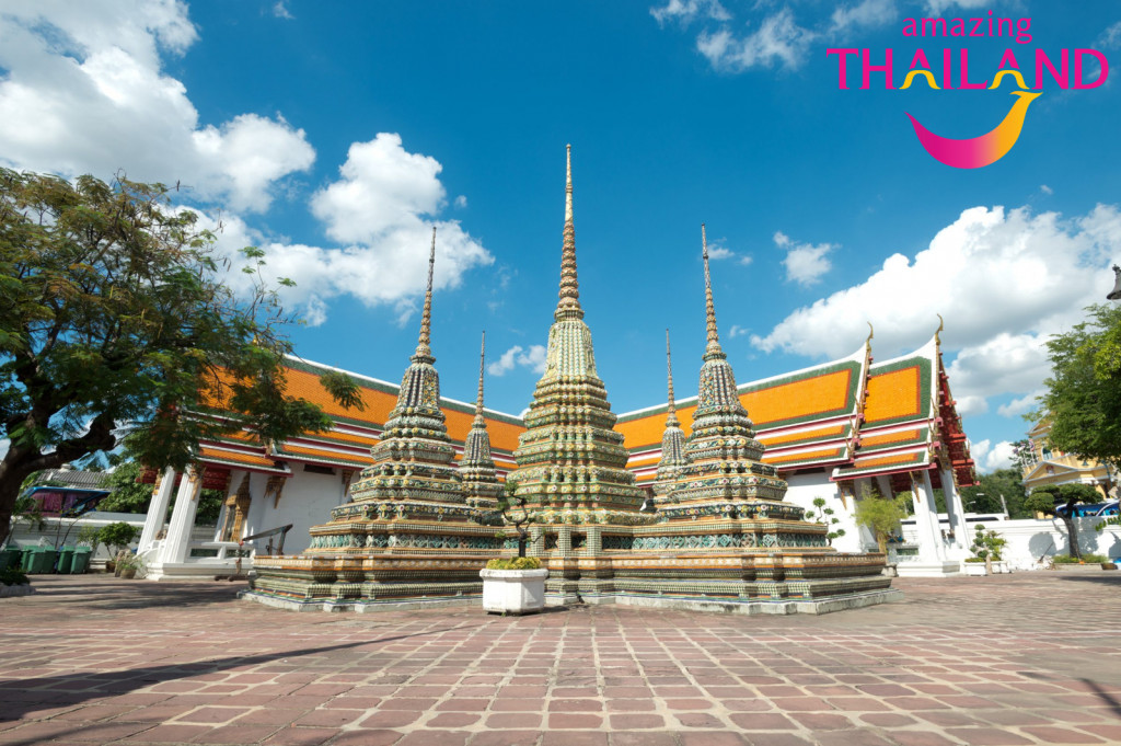 Đền Wat Pho. Ảnh: actiontourguide.com