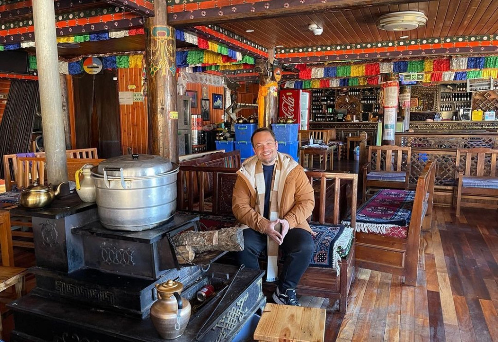 Bên trong những ngôi nhà của người Tây Tạng.