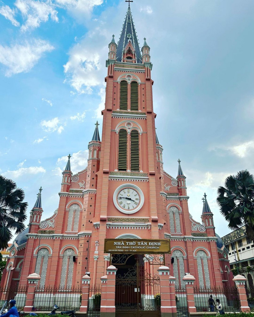 Nhà thờ Tân Định. Ảnh: @asianlife_fr