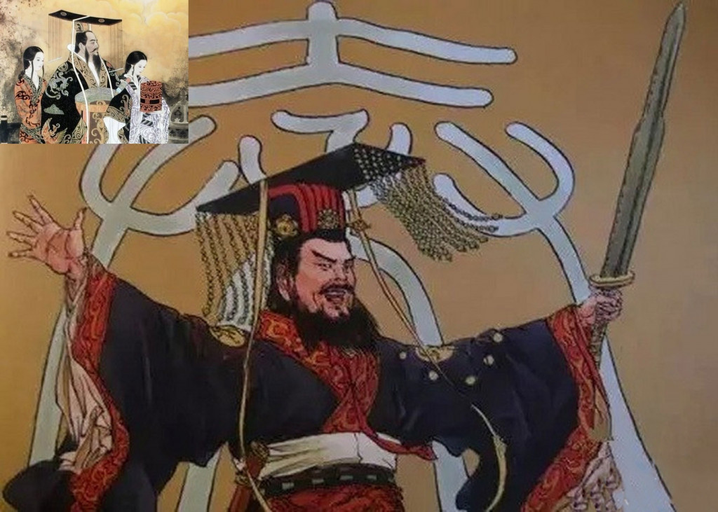 Hình minh họa vua Tần Thủy Hoàng.