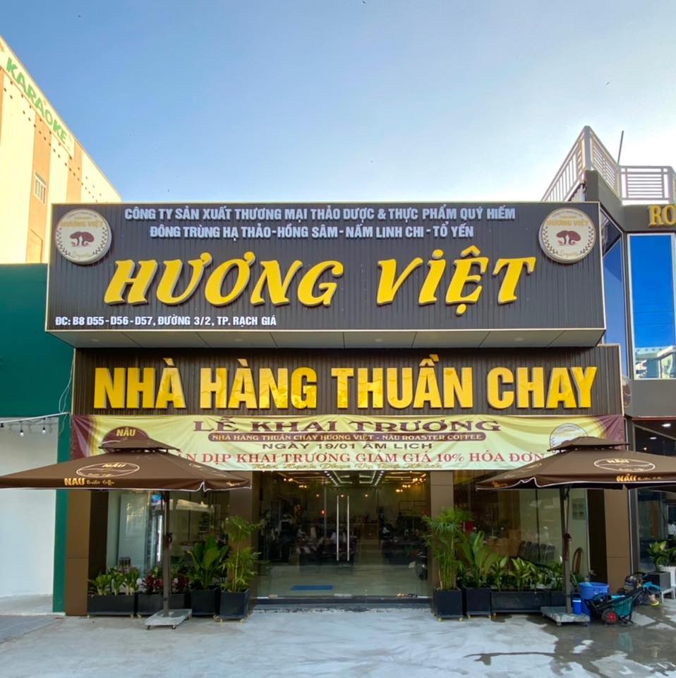 Nhà hàng Thuần chay Hương Việt3-ivivu
