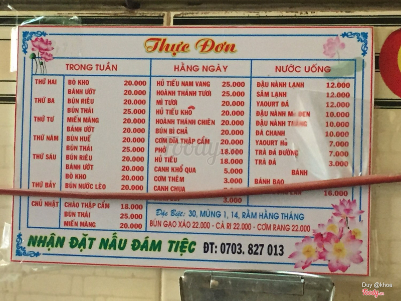 Quán chay Thanh Đạm-ivivu