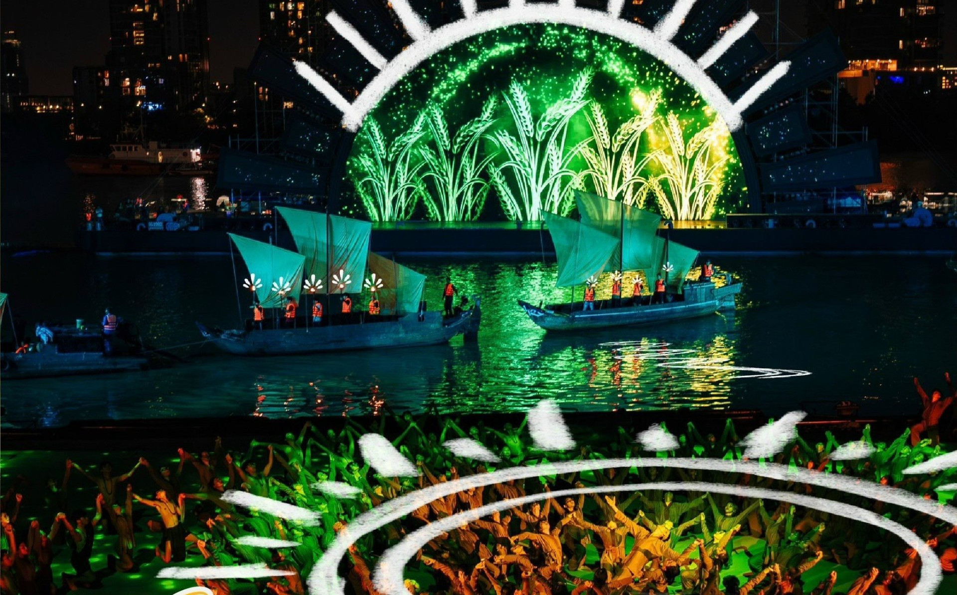 lễ hội sông nước Sài Gòn 2024