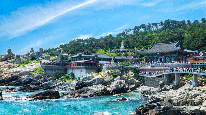 Chùa Haedong Yonggungsa tại Busan