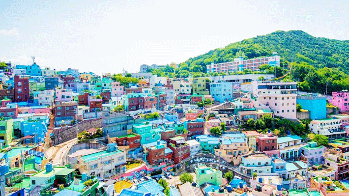 Làng bích họa Gamcheon tại Daegu