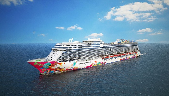 Siêu du thuyền Genting Dream đầy đủ tiện nghi 