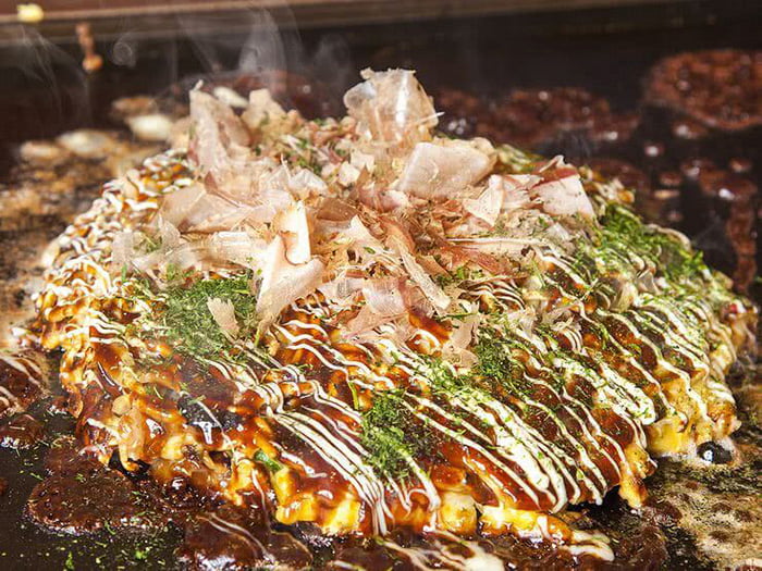 Bánh xèo Okonomiyaki