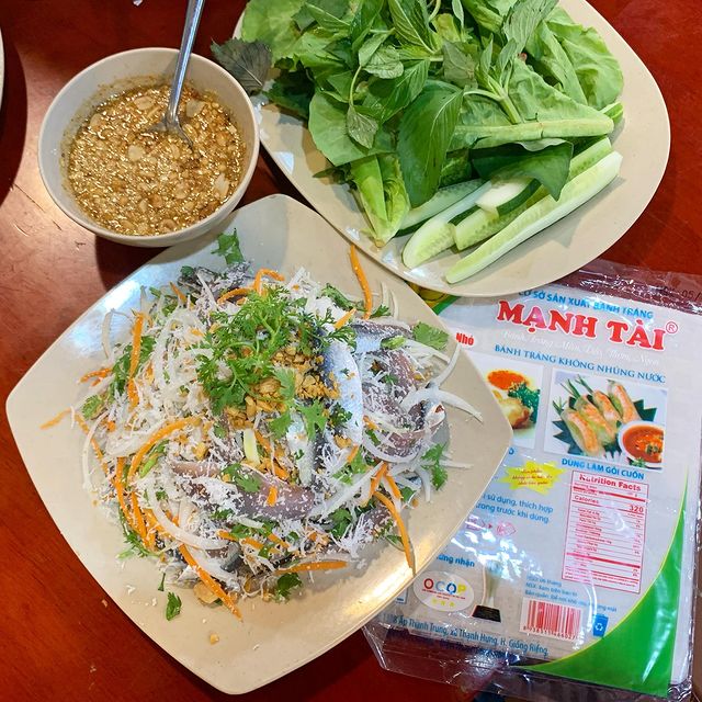 Món gỏi cá ngon