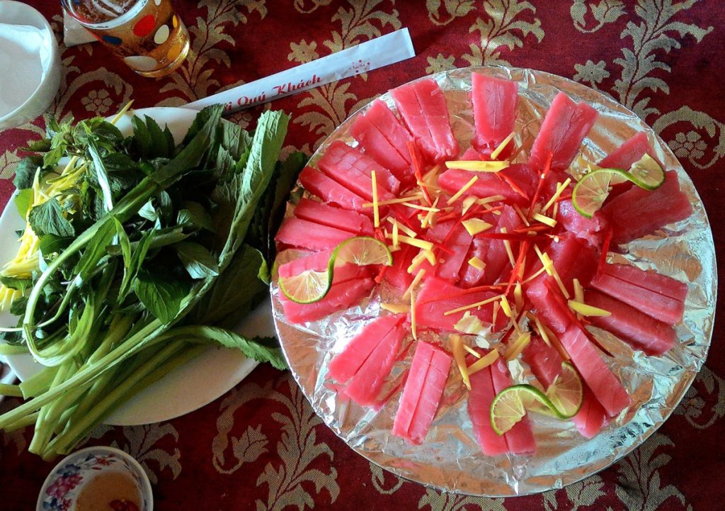 Món gỏi cá ngon