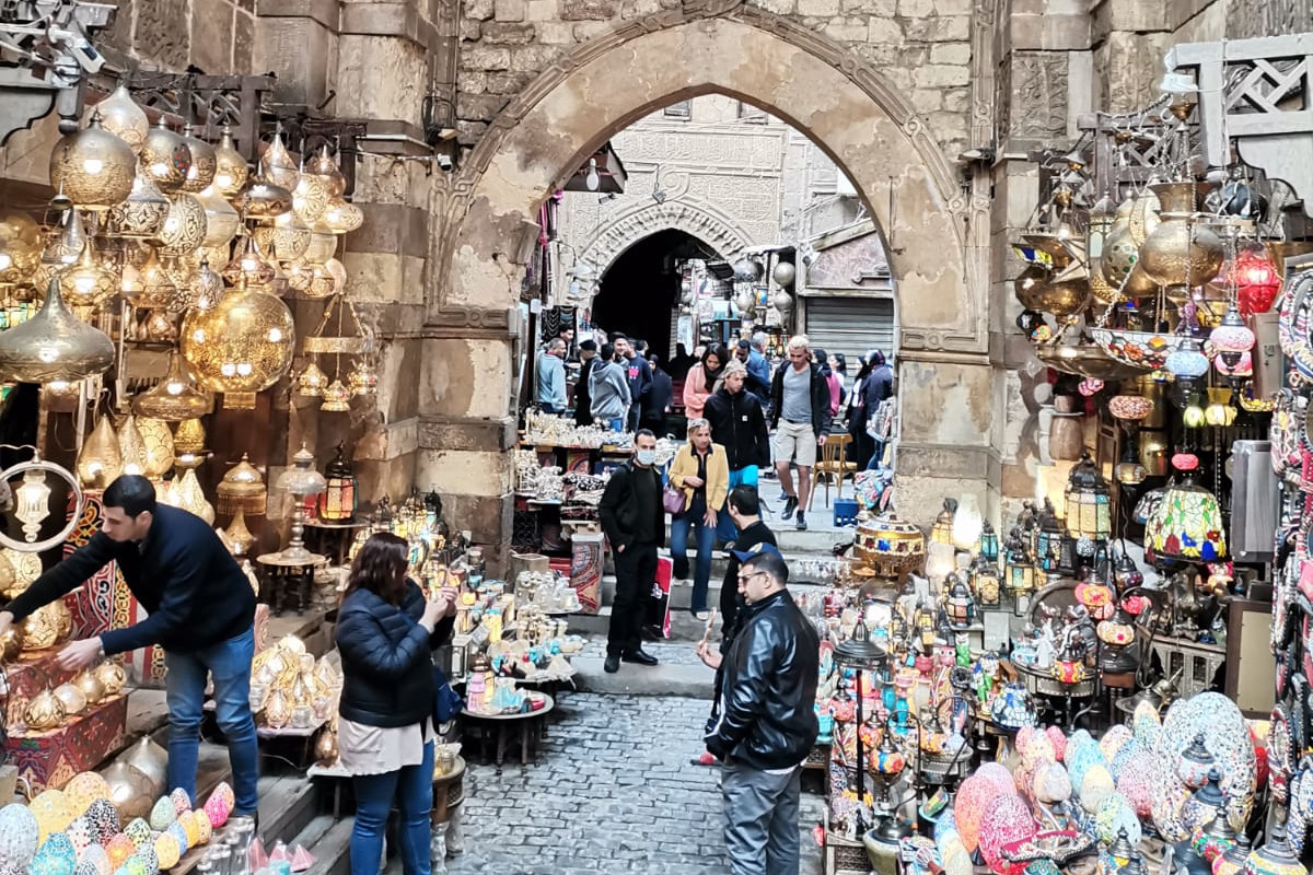 Chợ cổ Khan El Khalili Bazaar đậm đà bản sắc