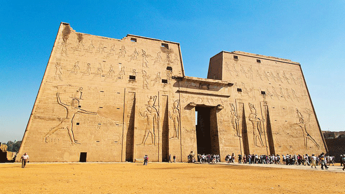 Đền thờ Edfu hùng vĩ