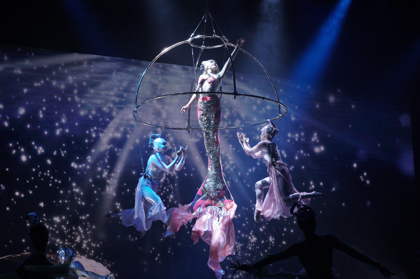 Show diễn nghệ thuật chuyên nghiệp, mãn nhãn trên du thuyền