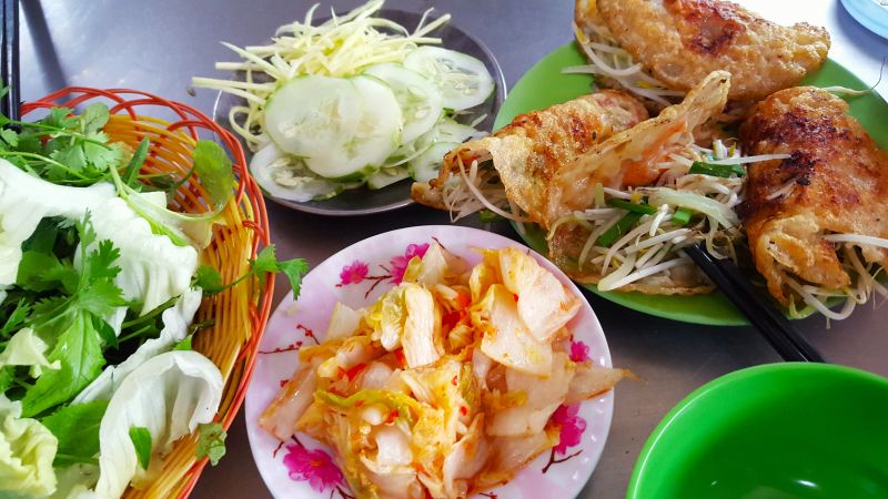 Bánh xèo đậm vị dân dã