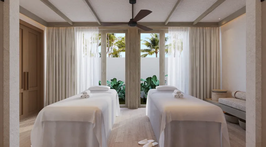 Không gian spa thanh lịch đầy thư giãn