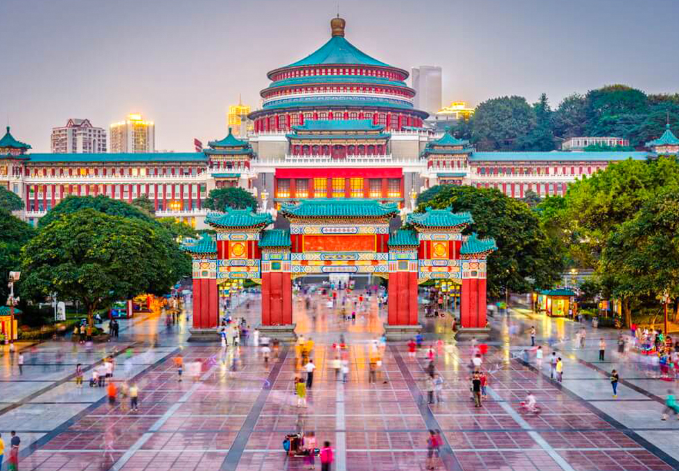 Kiến trúc nổi bật của Đại lễ đường Nhân Dân Trùng Khánh