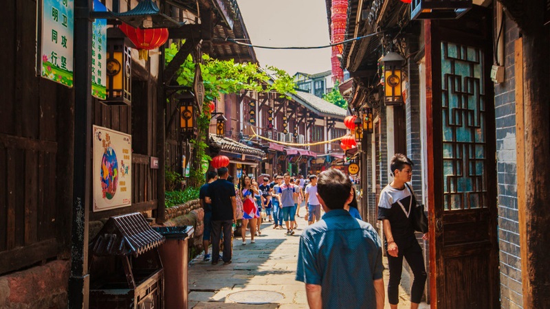 Vẻ đẹp bình yên của cổ trấn Từ Khí Khẩu