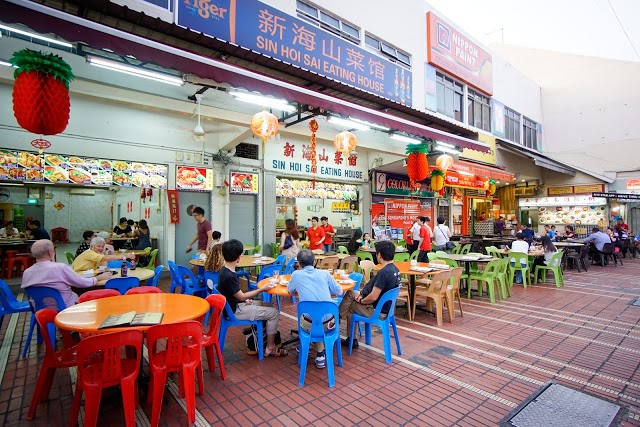 Khu bán hải sản ăn đêm