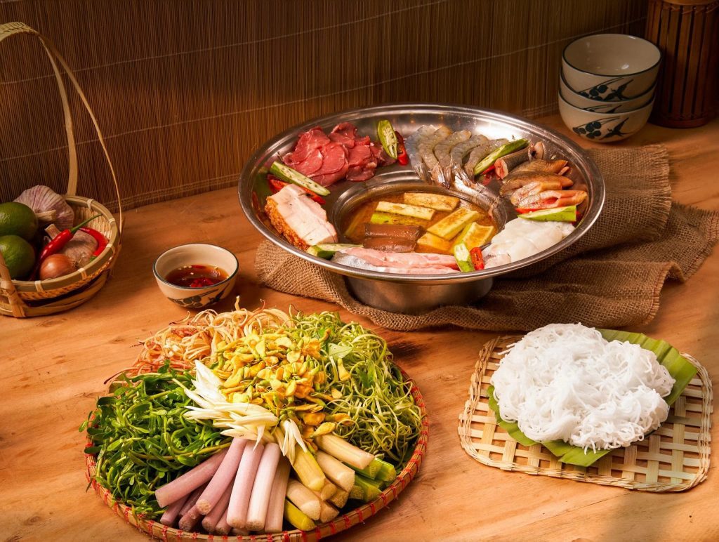 Lẩu mắm thơm lừng