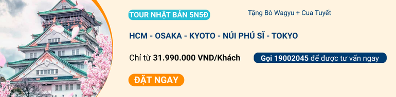 tour Nhật Bản