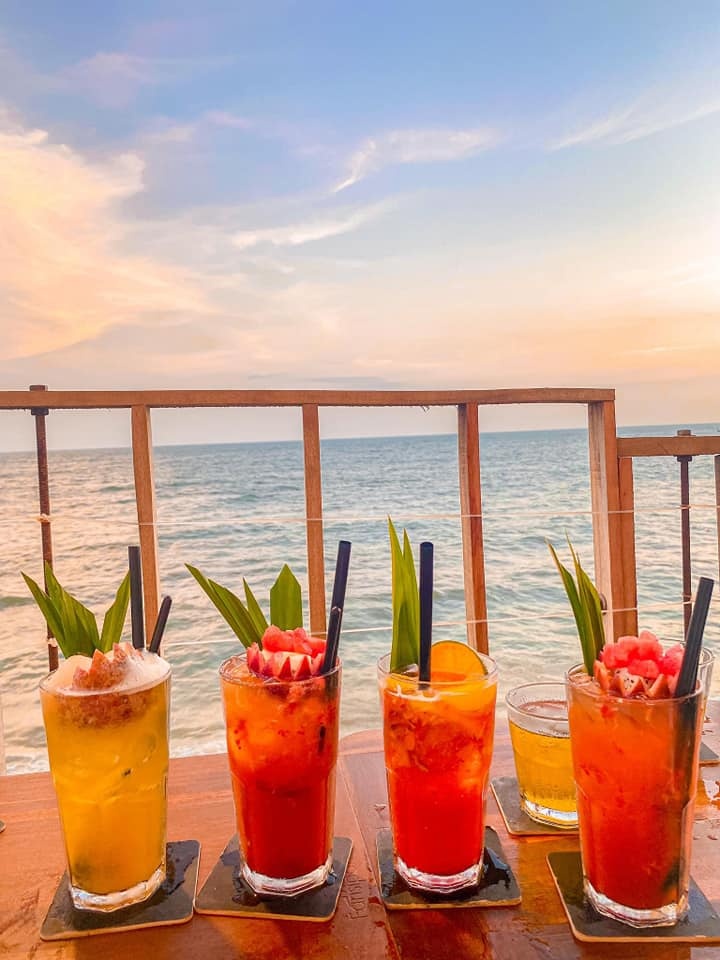Cafe Sunset on the Beach