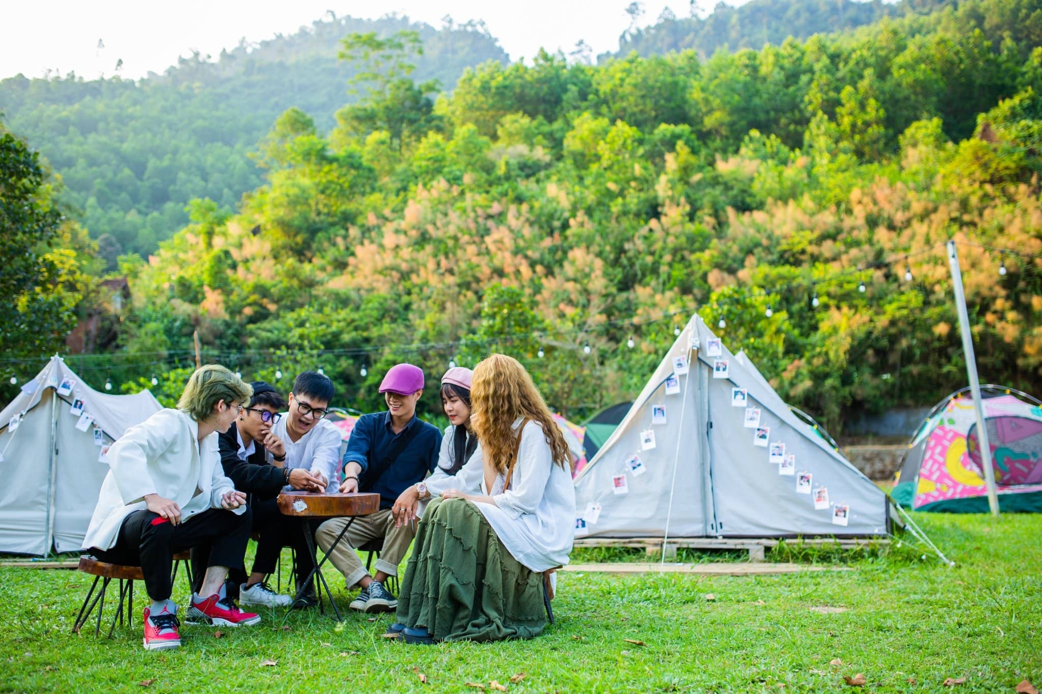 Cắm trại tại làng Toom Sara