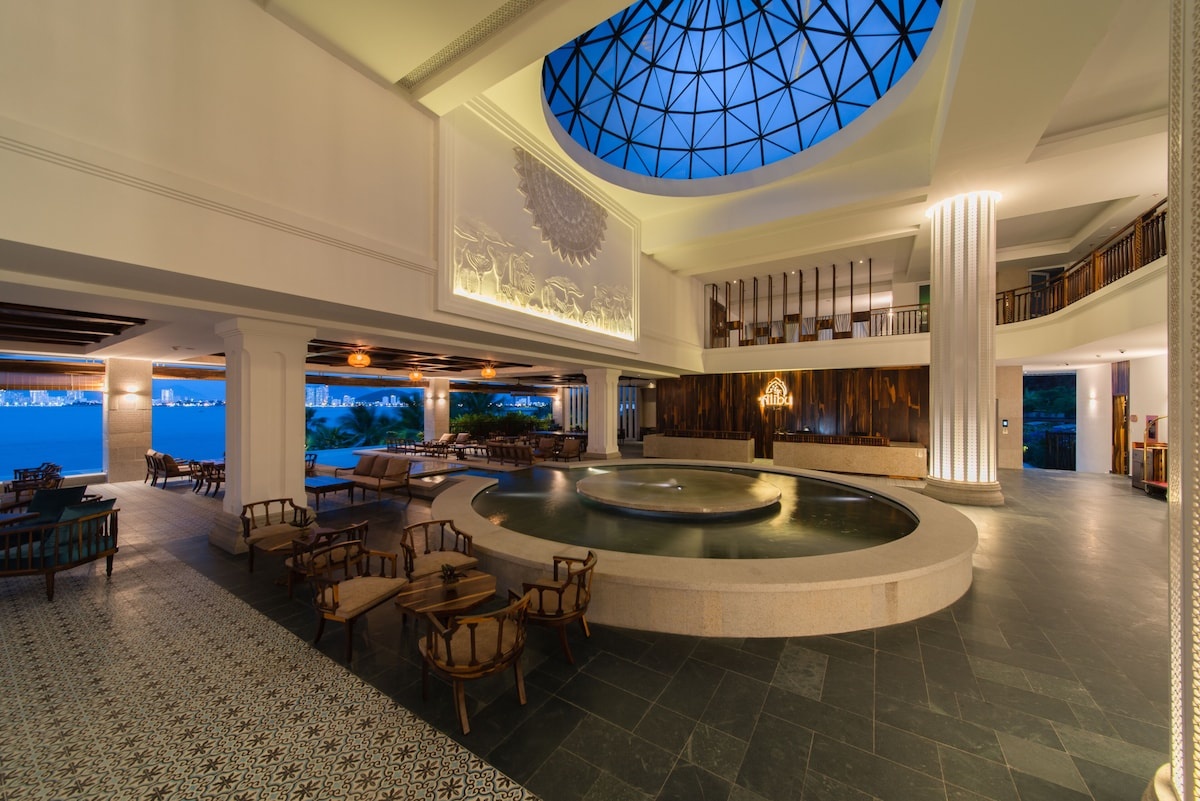 Từ resort, du khách vẫn dễ dàng kết nối vào trung tâm