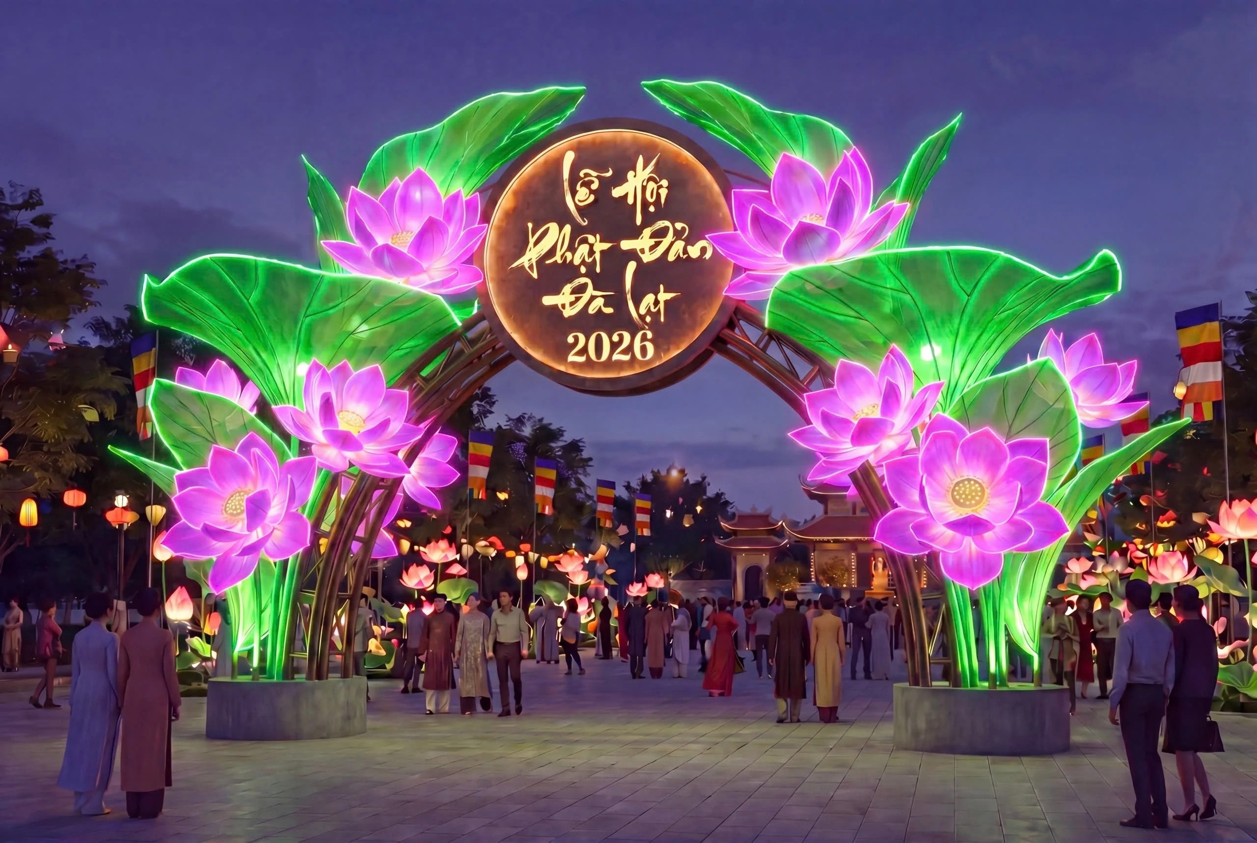 Đại lễ Phật đản 2026 tại Đà Lạt